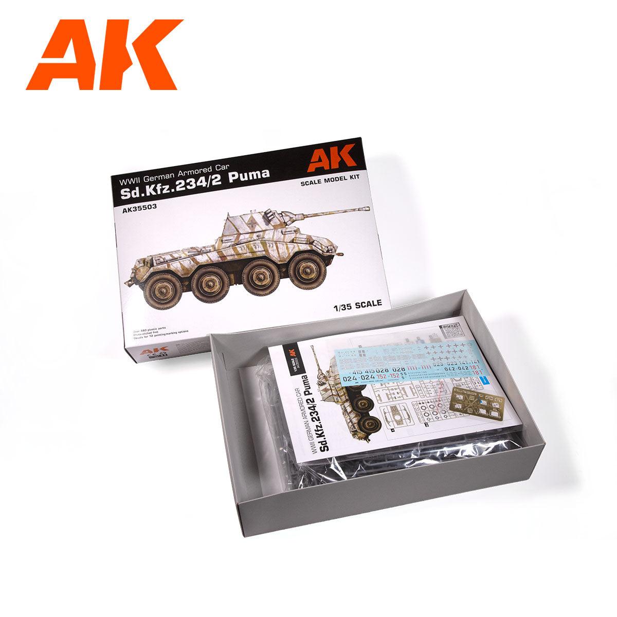 AK Interactive SD.KFZ.234/2 Puma 1/35 Scale AK35503 - Hobby Heaven