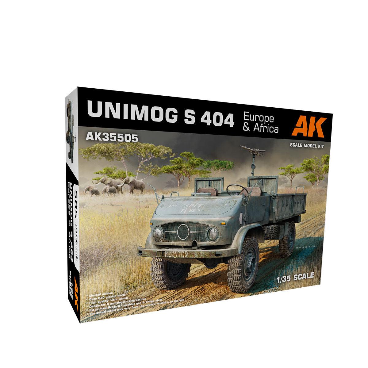 AK Interactive Unimog S 404 Europe And Africa 1/35 AK35505 - Hobby Heaven
