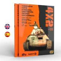 AK Interactive 4X2 Modelling Book — English Edition
