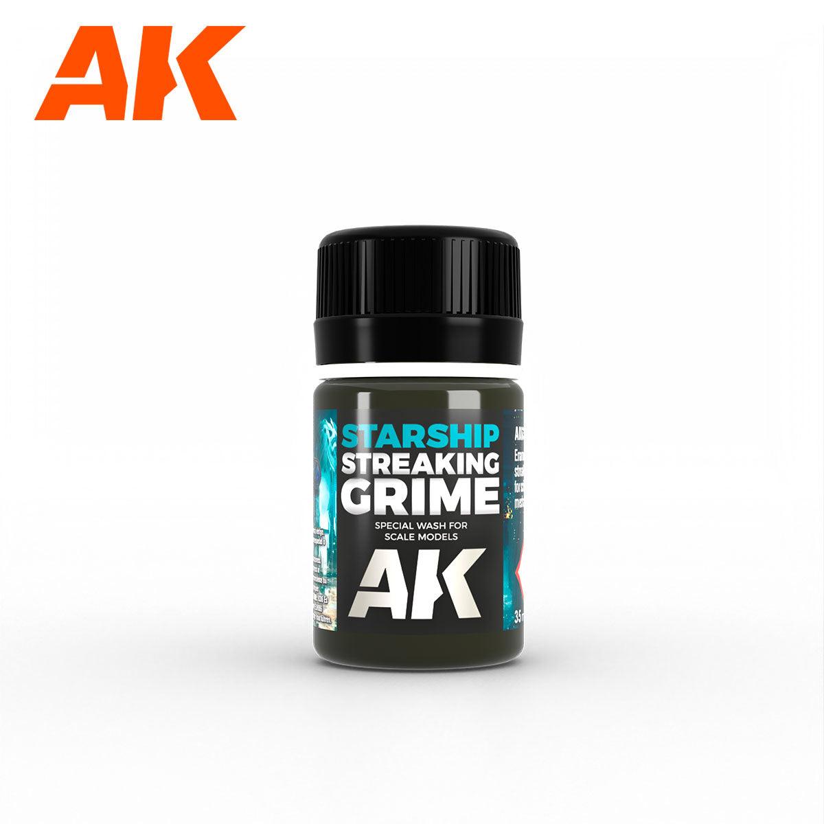 Ak Interactive Starship Streaking Grime Wash AK637 - Hobby Heaven