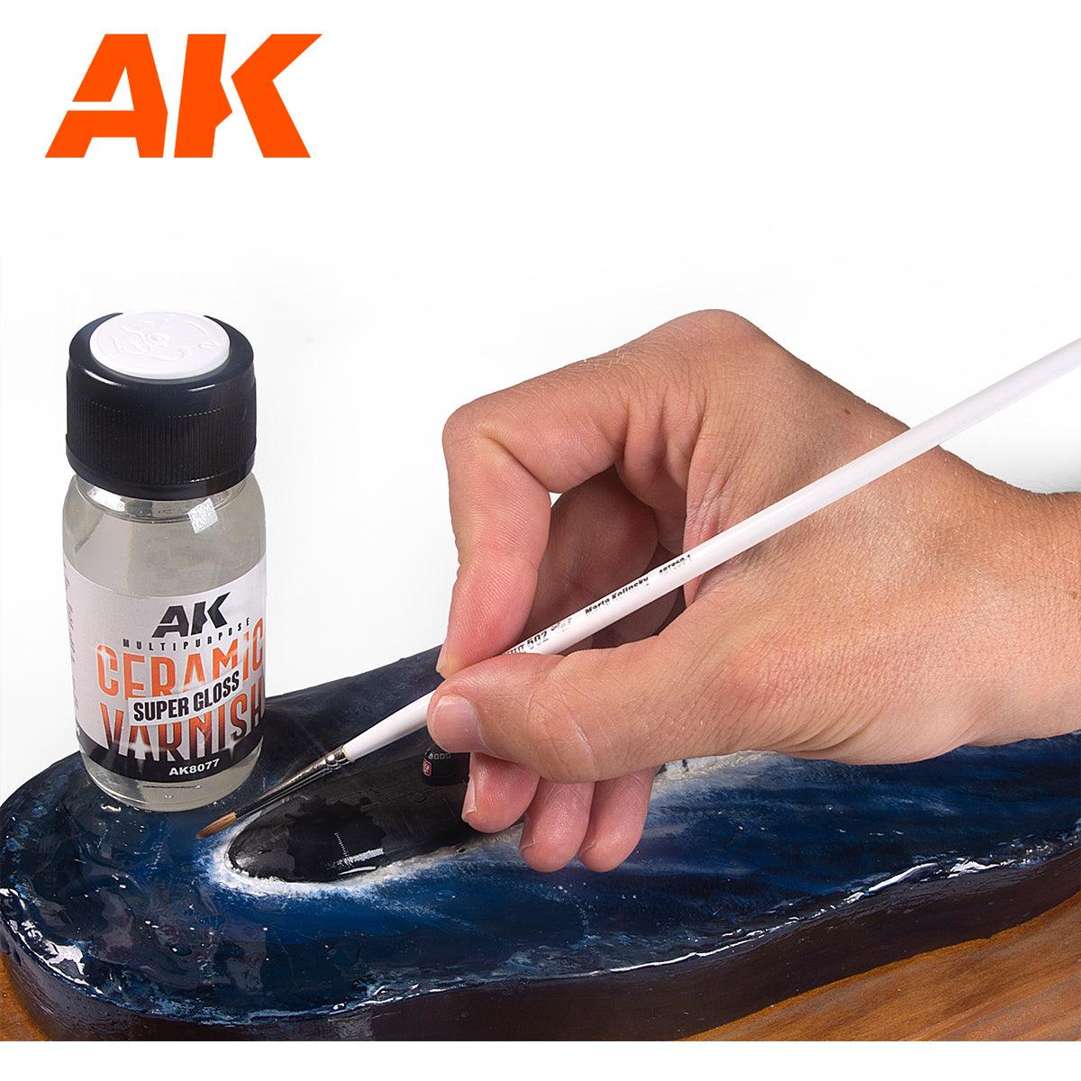 AK Interactive Ceramic Varnish 60ml AK8077 - Hobby Heaven
