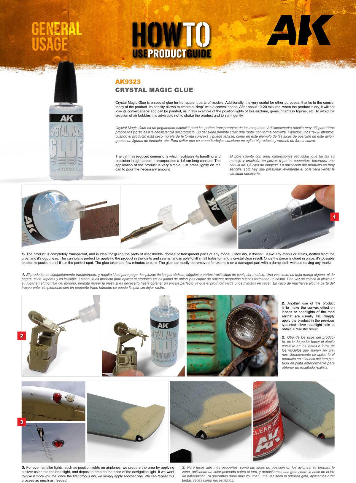 AK Interactive Crystal Magic Glue 30ml AK9323 - Hobby Heaven