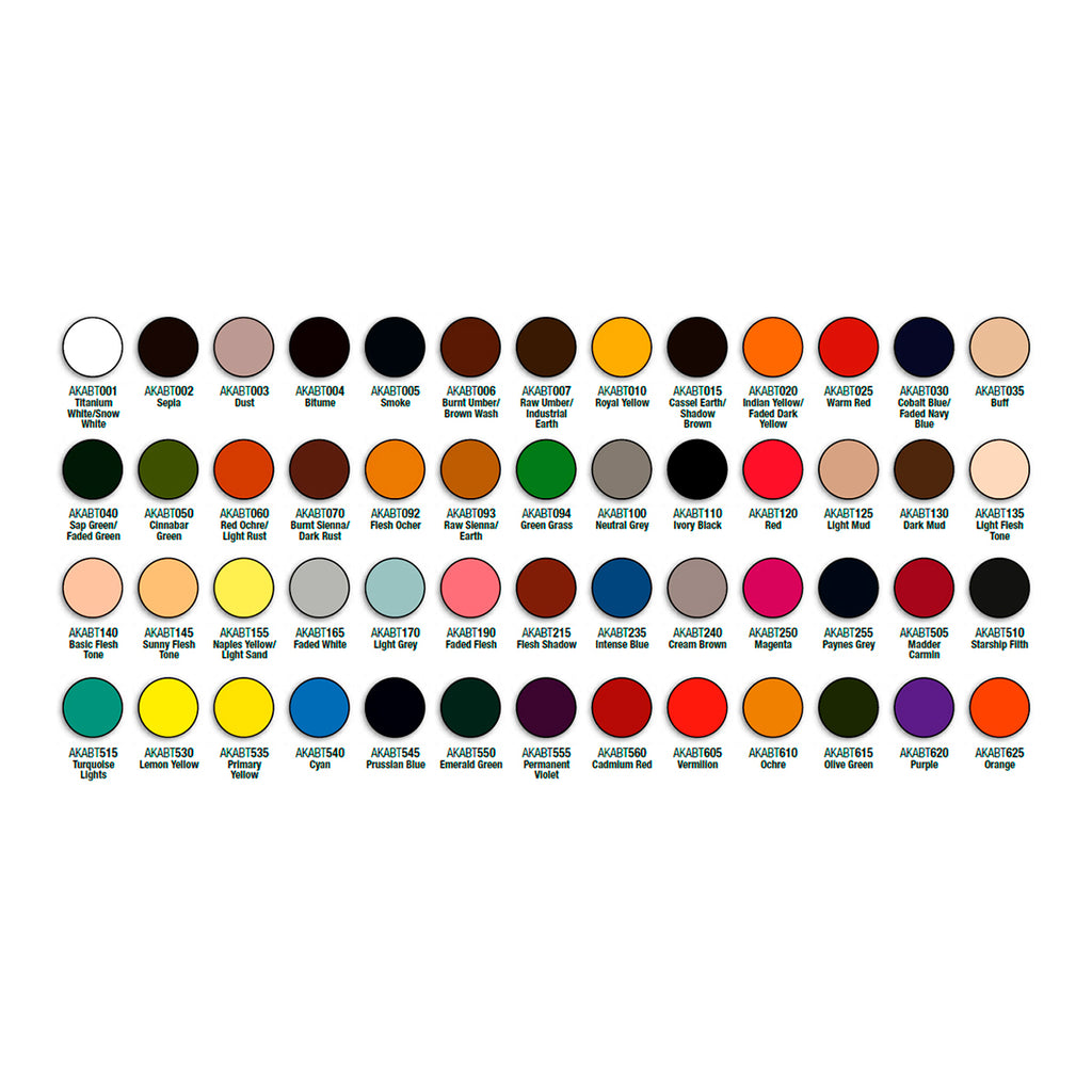 Abteilung 502 ABT 502 Oils – Full Range 52 x 20ml (AKABT1000)
