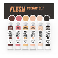 Abteilung 502 Oil Paints Flesh Colors Set AKABT301
