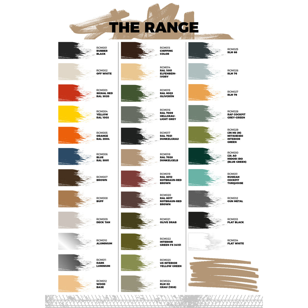 The AK Real Colors Markers product range