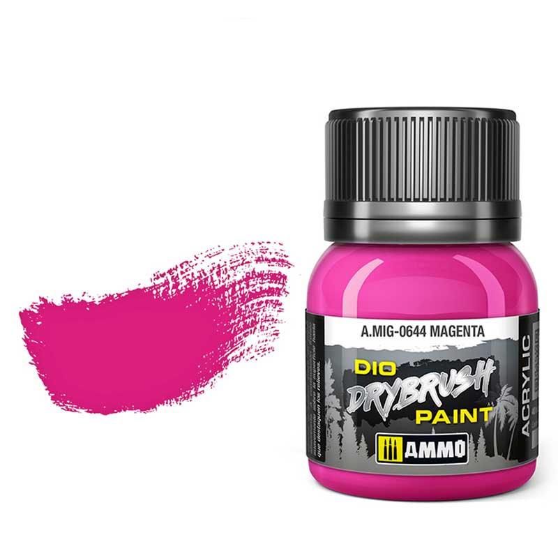 AMMO by MIG Drybrush Magenta MIG0644 - Hobby Heaven
