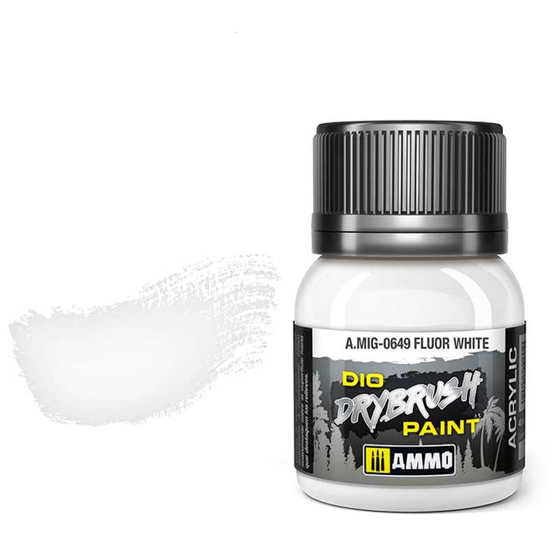 AMMO by MIG Drybrush Flour White MIG0649 - Hobby Heaven