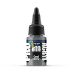 Monument Hobbies Pro Acryl AMP Cool Grey AMP-002 — 22ml bottle with colour swatch