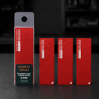 DSPIAE AS-RD25 Aluminium Alloy Sanding Board Red 3pcs