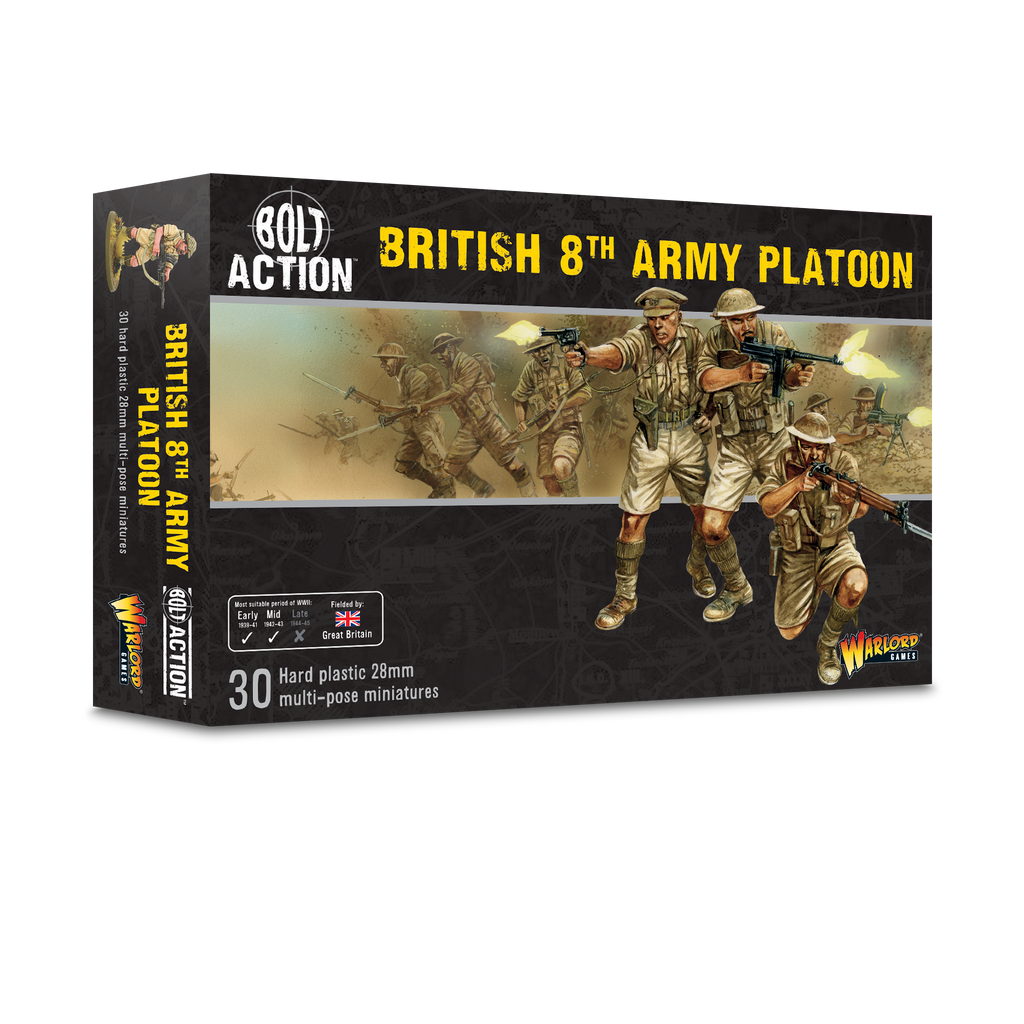 The same set in the newer British 8th Army Platoon box