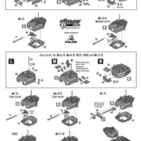 Churchill Tank WWII – Bolt Action Plastic Model 28mm