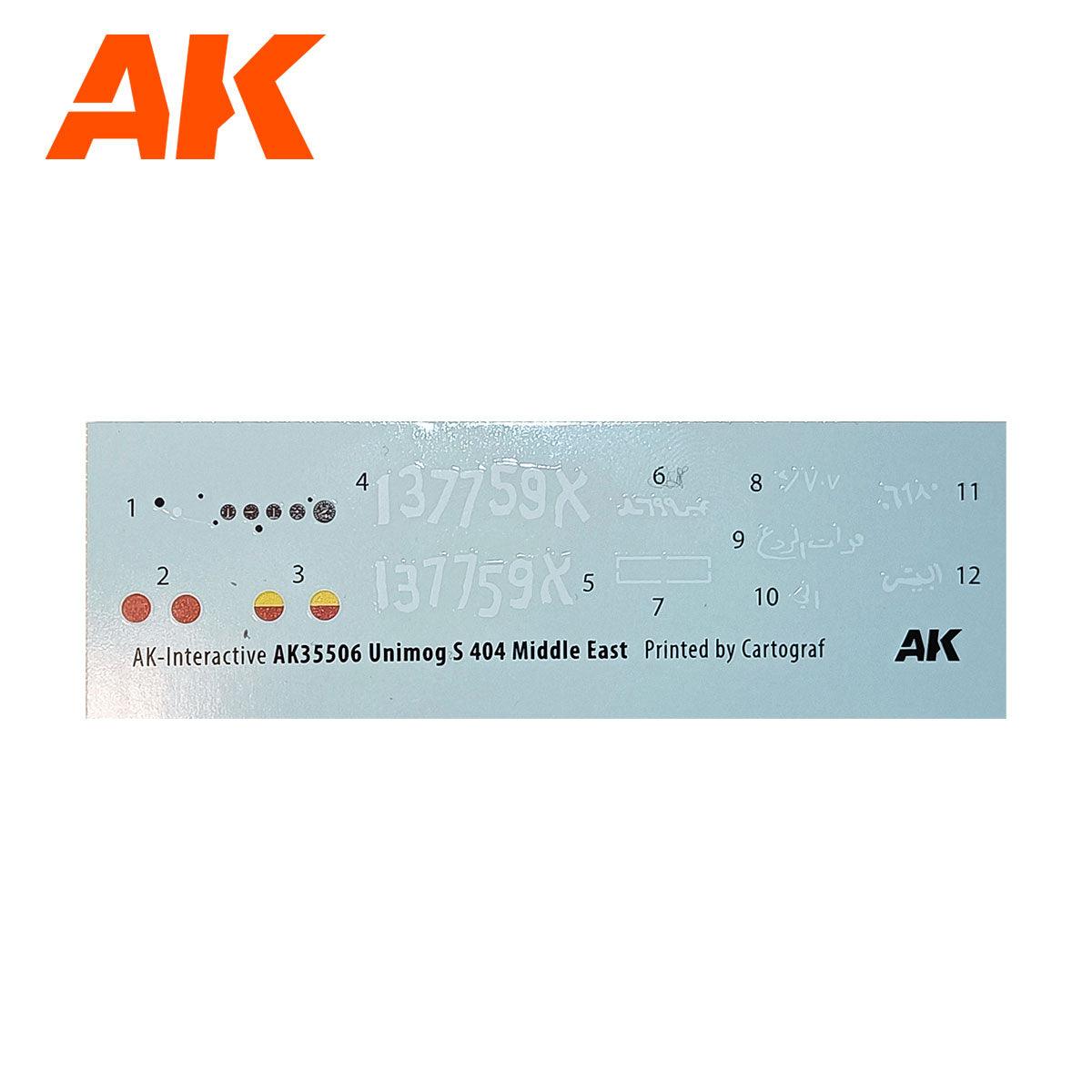 AK Interactive Unimog S 404 Middle East 1/35 AK35506 - Hobby Heaven