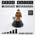 Open Basing System Hero Bases Display Extenders .stl Pack