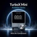Gaahleri TurboX Mini Ambition Series hero image with dramatic blue glow lighting on dark background