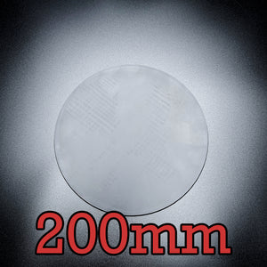 200mm Round Plain Plastic Base 3d Print