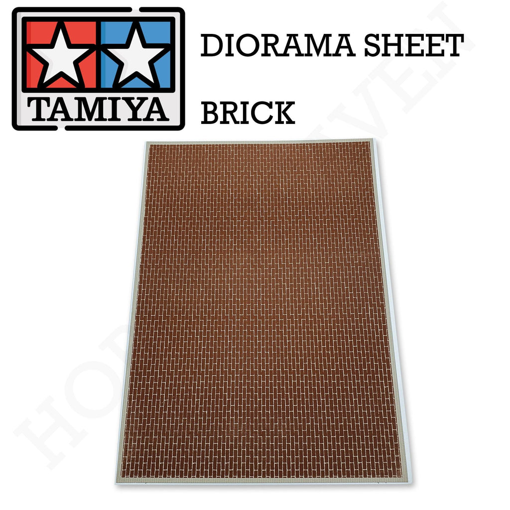 Tamiya Diorama Sheet (Brick) 87168 - Hobby Heaven