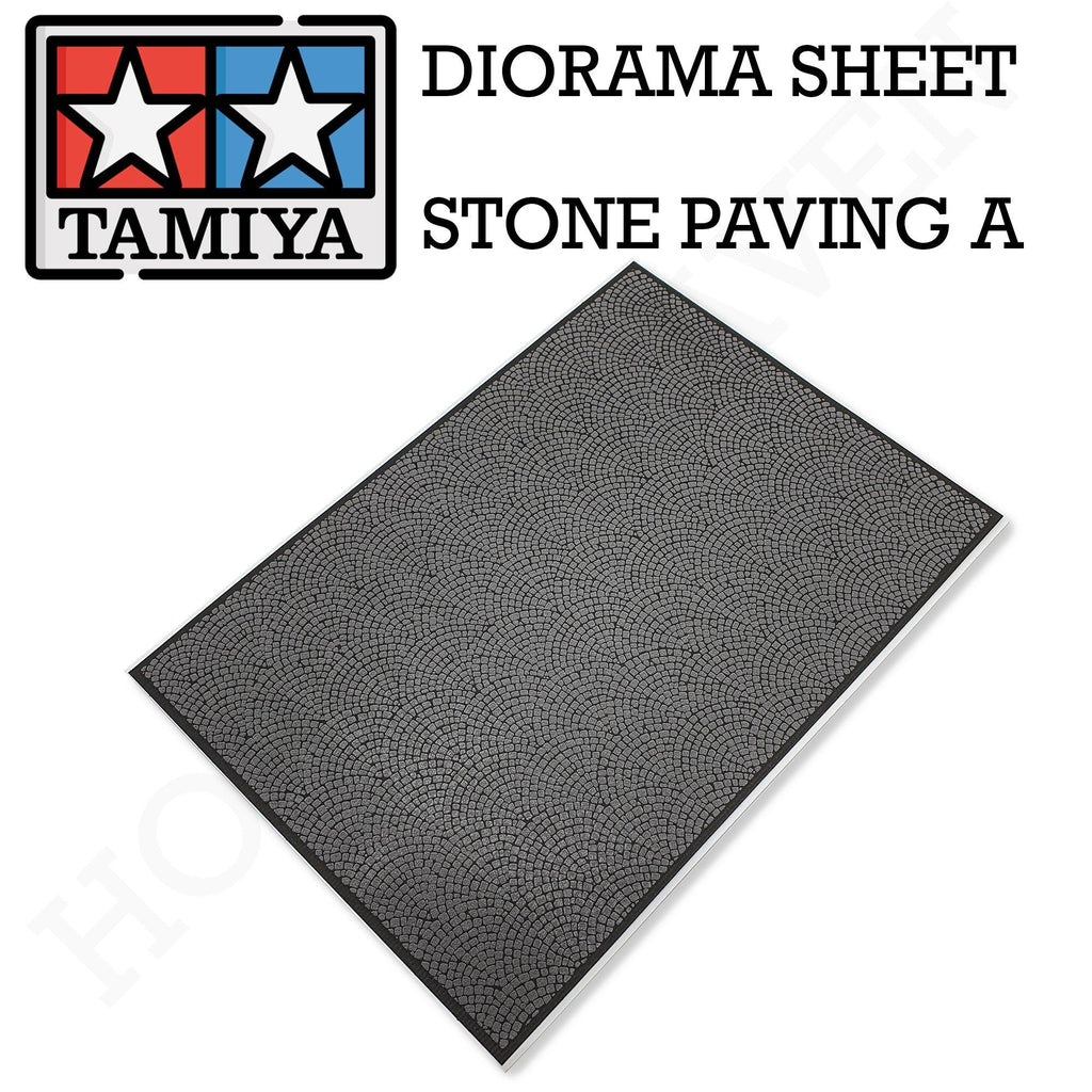 Tamiya Diorama Sheet Stone Paving A 87165 - Hobby Heaven