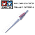 Tamiya Hg Reverse Action Straight Tweezers 74103 - Hobby Heaven