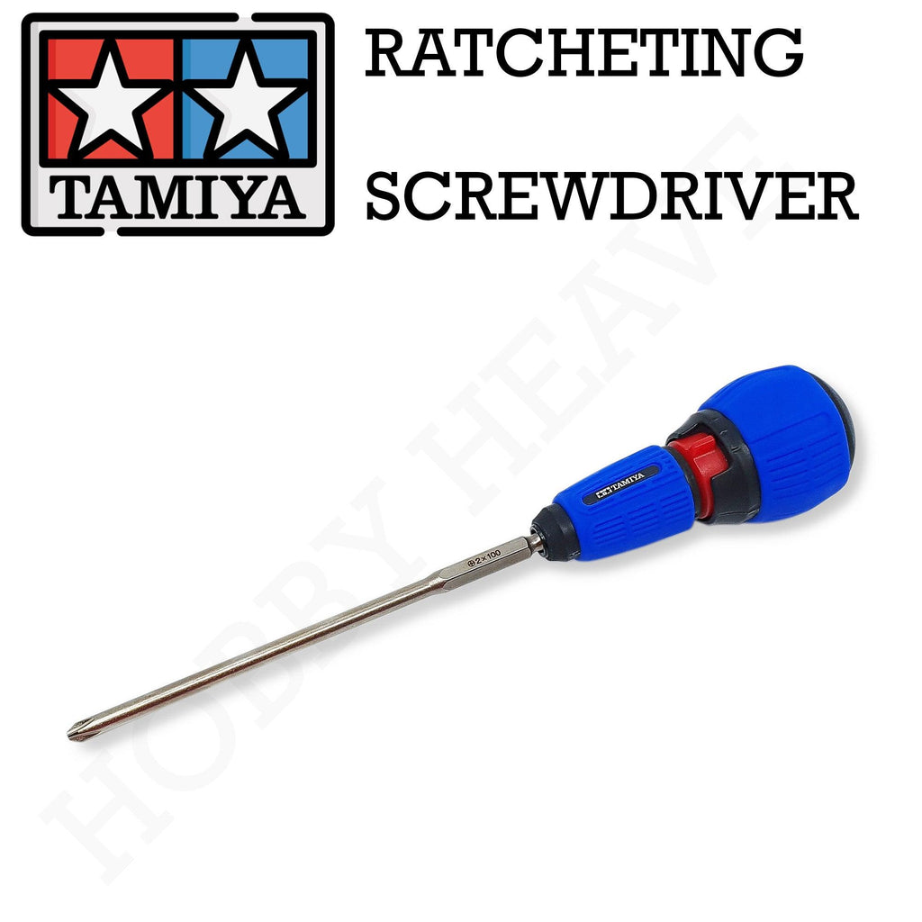 Tamiya Ratcheting Screwdriver Pr W Bit L 74152 - Hobby Heaven