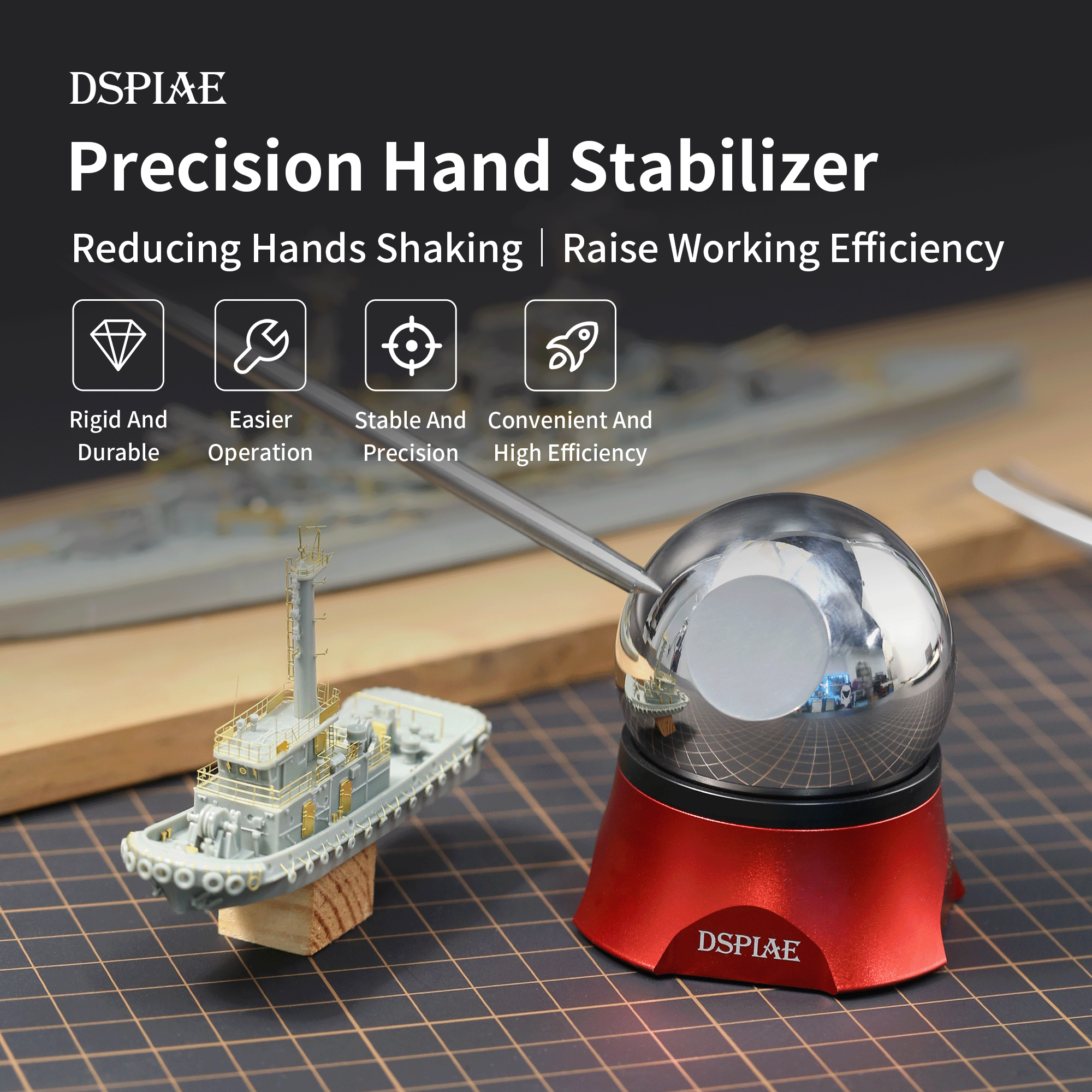 DSPIAE AT-HS Precision Hand Stabiliser