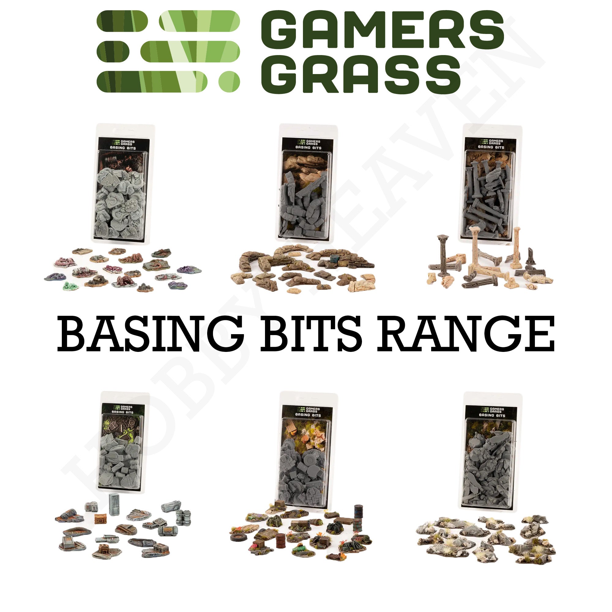 Gamers Grass Basing Bits Range