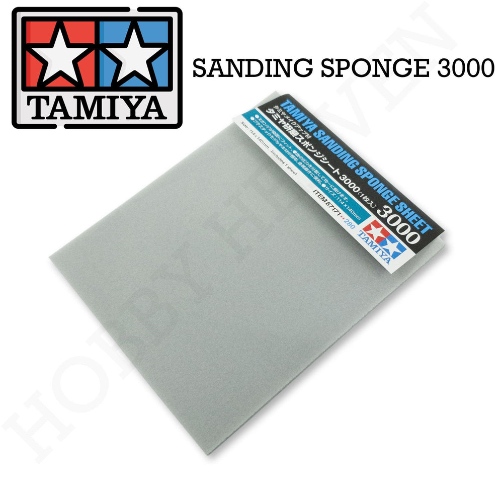 Tamiya Sanding Sponge Sheet 3000 87171 - Hobby Heaven