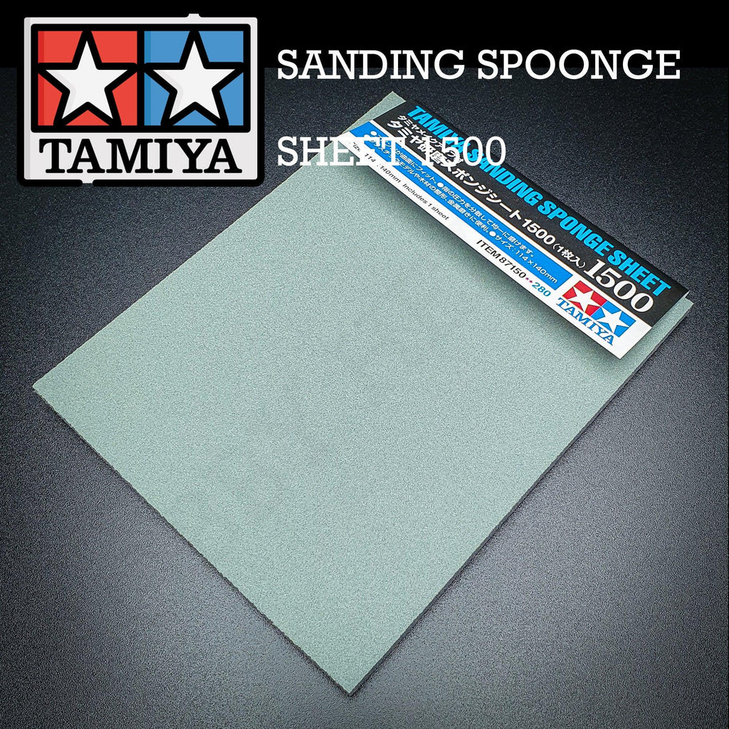 Tamiya Sanding Sponge Sheet Grit 1500 87150 - Hobby Heaven