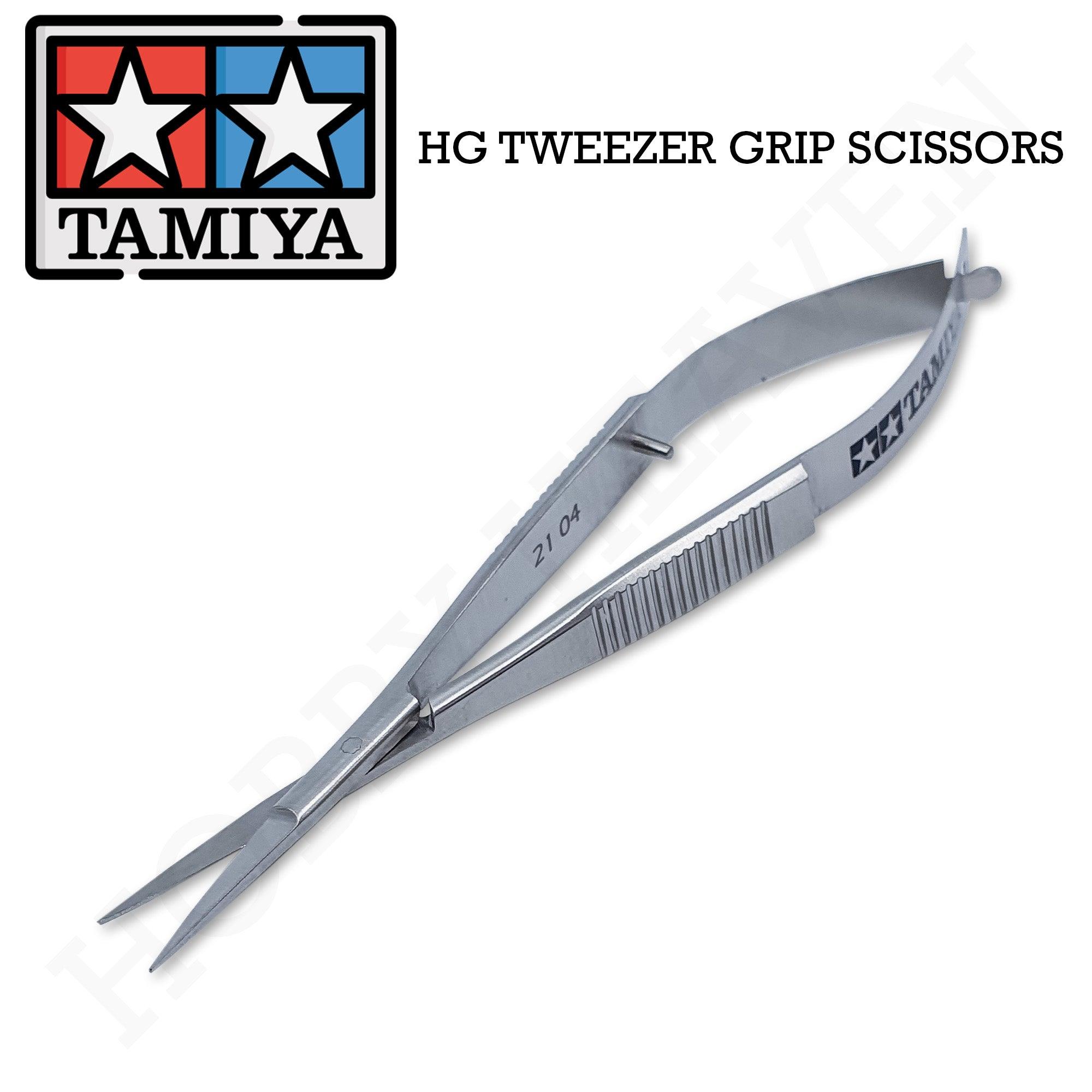 Tamiya Hg Tweezer Grip Scissors 74157 - Hobby Heaven