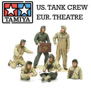 Tamiya 1/35 Us Tank Crew Euro Theatre 35347
