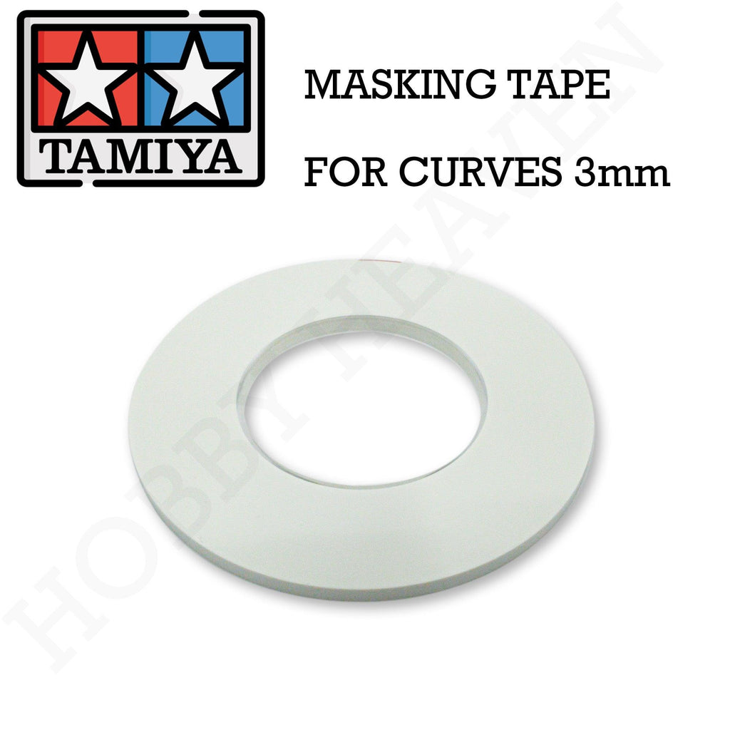 Tamiya Masking Tape For Curves 3mm 87178 - Hobby Heaven