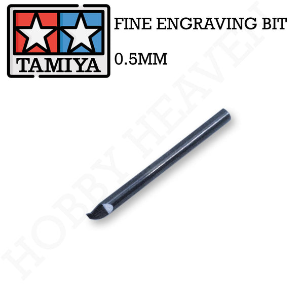 Tamiya Fine Engraving Bit 0.5mm - Hobby Heaven