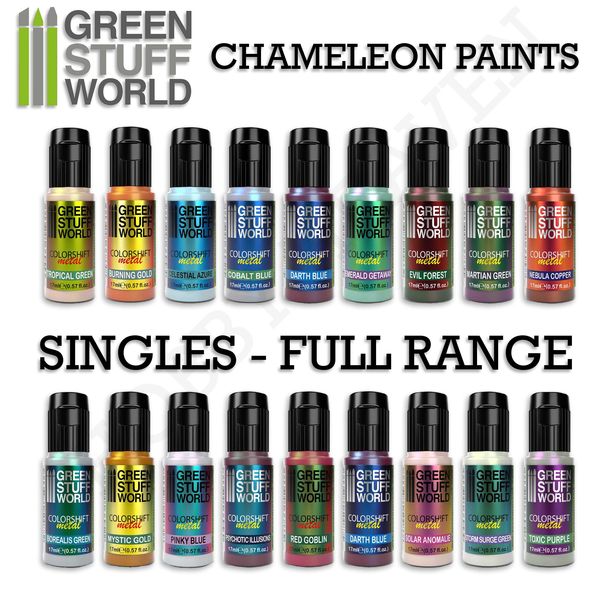 Green Stuff World Chameleon Colorshift Acrylic Paint 17ml – Full Range (Choose Colour)