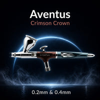 Gaahleri Aventus Crimson Crown — Dual-Action Airbrush 0.2mm & 0.4mm 45770
