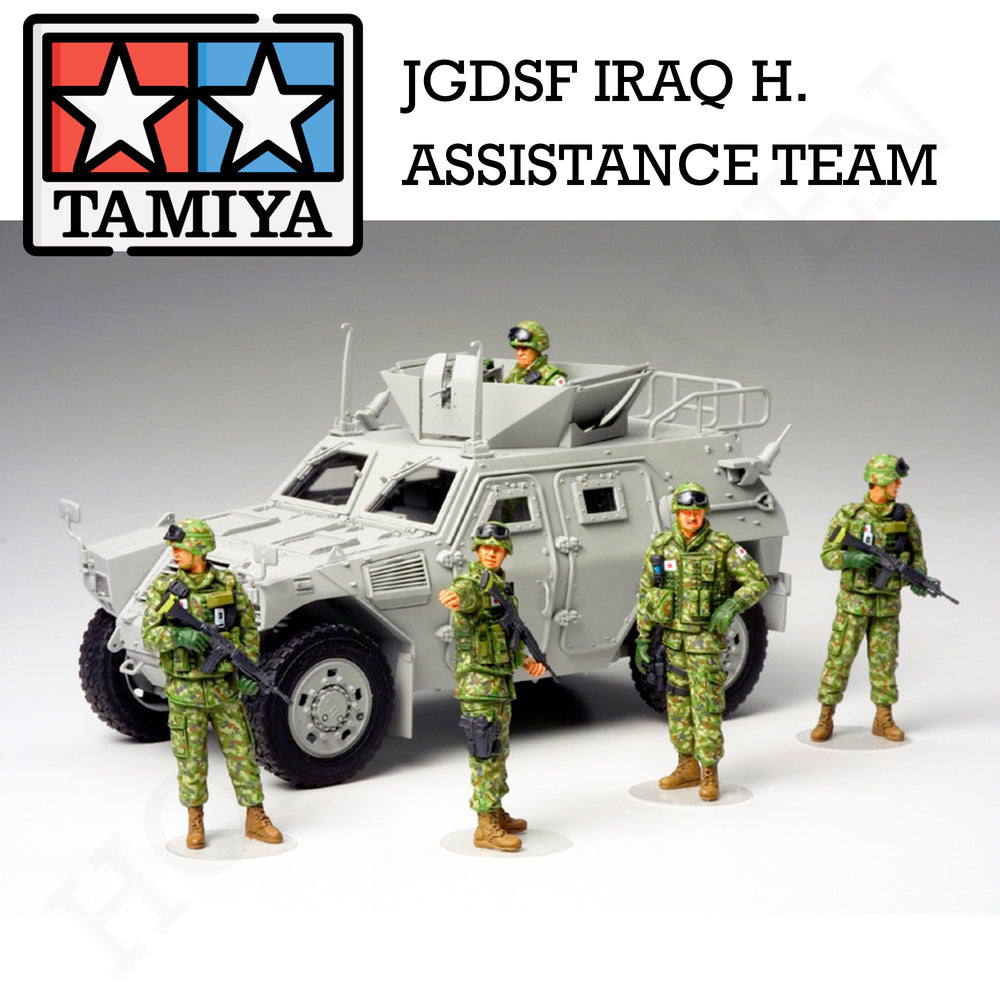 Tamiya 1/35 Jgsdf Iraq H. Assistance Team 35276