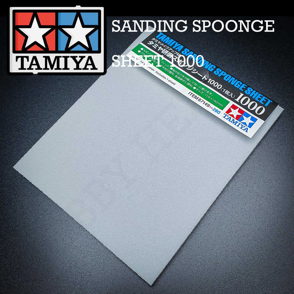 Tamiya Sanding Sponge Sheet Grit 1000 87149 - Hobby Heaven