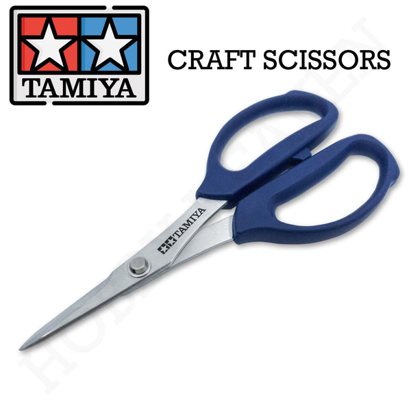 Tamiya Plastic and Soft Metal Scissors 74124 - Hobby Heaven