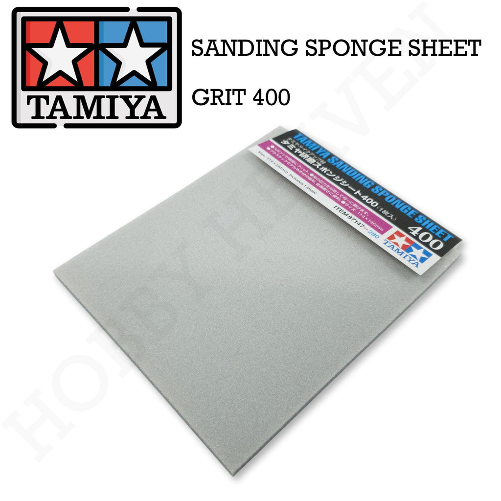Tamiya Sanding Sponge Sheet 400 87147 - Hobby Heaven