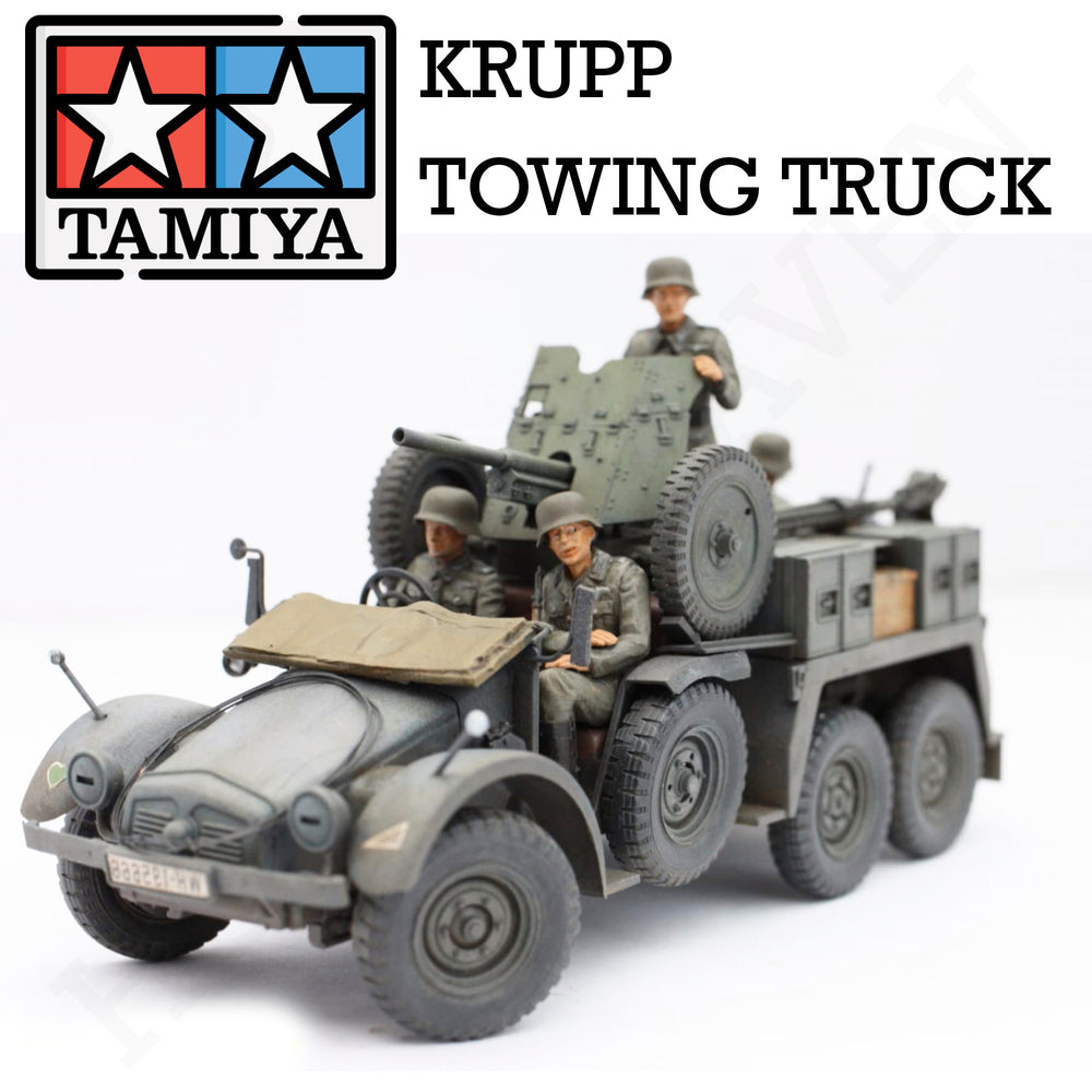 Tamiya 1/35 Krupp Towing Truck With 37Mm Pak 35259