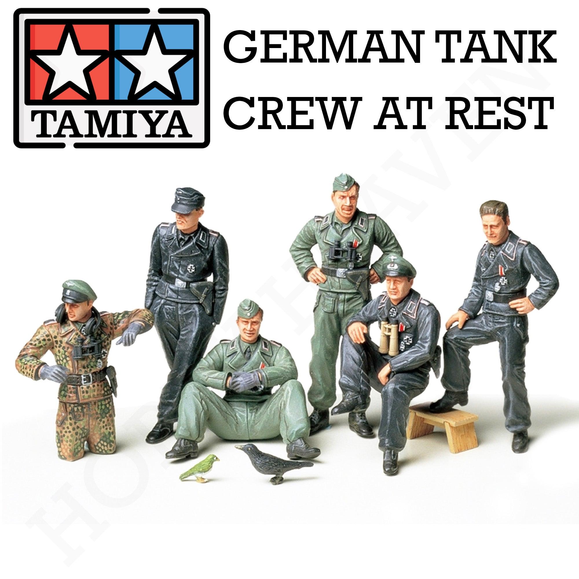 Tamiya 1/35 German Tank Crew At Rest 35201
