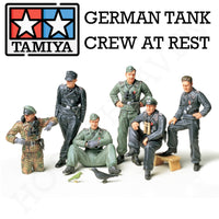 Tamiya 1/35 German Tank Crew At Rest 35201
