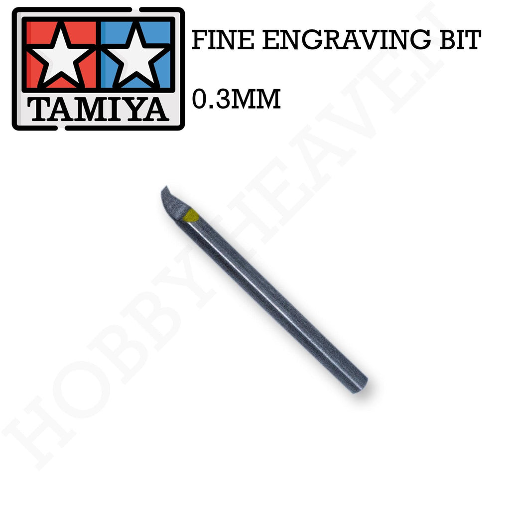 Tamiya Fine Engraving Bit 0.3mm 74137 - Hobby Heaven