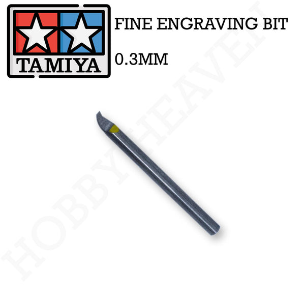 Tamiya Fine Engraving Bit 0.3mm 74137 - Hobby Heaven