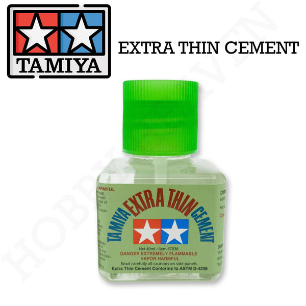 Tamiya Extra Thin Cement 40ml 87038 - Hobby Heaven