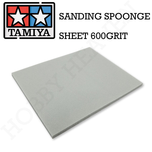 Tamiya Sanding Sponge Sheet Grit 600 87148 - Hobby Heaven