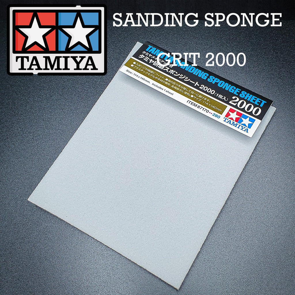 Tamiya Sanding Sponge Sheet 2000 87170 - Hobby Heaven