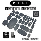 Pill Bases Range - 3d Print Full Range Tabletop Games