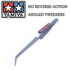 Tamiya Hg Reverse Action Angled Tweezers 74102 - Hobby Heaven