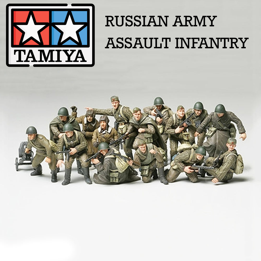 Tamiya 1/35 Russian Army Assault Infantry 35207