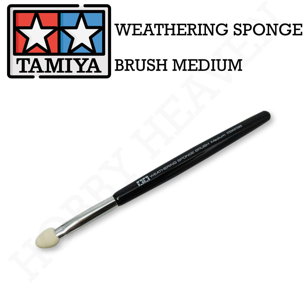 Tamiya Weathering Sponge Brush Medium 87083 - Hobby Heaven