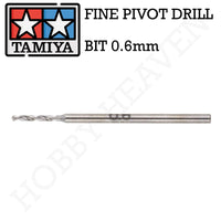 Tamiya Fine Pivot Bit 0.6mm Shank 1mm 74127 - Hobby Heaven
